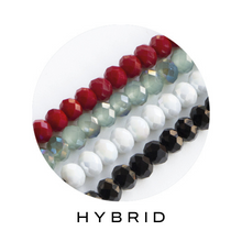 Carica l&#39;immagine nel visualizzatore di Gallery, HYBRID collana lunga con pietre

