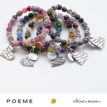 Carica l&#39;immagine nel visualizzatore di Gallery, POEME bracciale elastico colori assortiti
