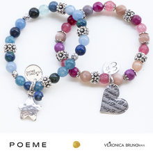 Carica l&#39;immagine nel visualizzatore di Gallery, POEME bracciale elastico colori assortiti
