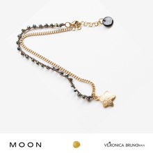 Carica l&#39;immagine nel visualizzatore di Gallery, MOON collana con ciondoli
