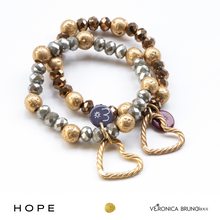 Carica l&#39;immagine nel visualizzatore di Gallery, HOPE collane e  bracciali elastici colori assortiti
