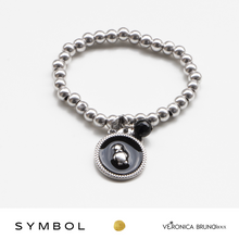 Carica l&#39;immagine nel visualizzatore di Gallery, SYMBOL bracciale elastico con ciondolo
