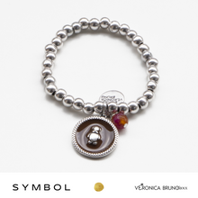 Carica l&#39;immagine nel visualizzatore di Gallery, SYMBOL bracciale elastico con ciondolo
