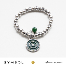 Carica l&#39;immagine nel visualizzatore di Gallery, SYMBOL bracciale elastico con ciondolo
