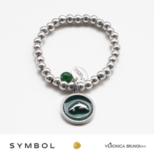 Carica l&#39;immagine nel visualizzatore di Gallery, SYMBOL bracciale elastico con ciondolo
