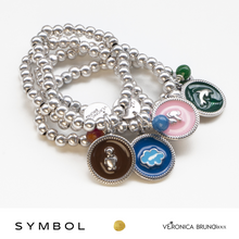 Carica l&#39;immagine nel visualizzatore di Gallery, SYMBOL bracciale elastico con ciondolo
