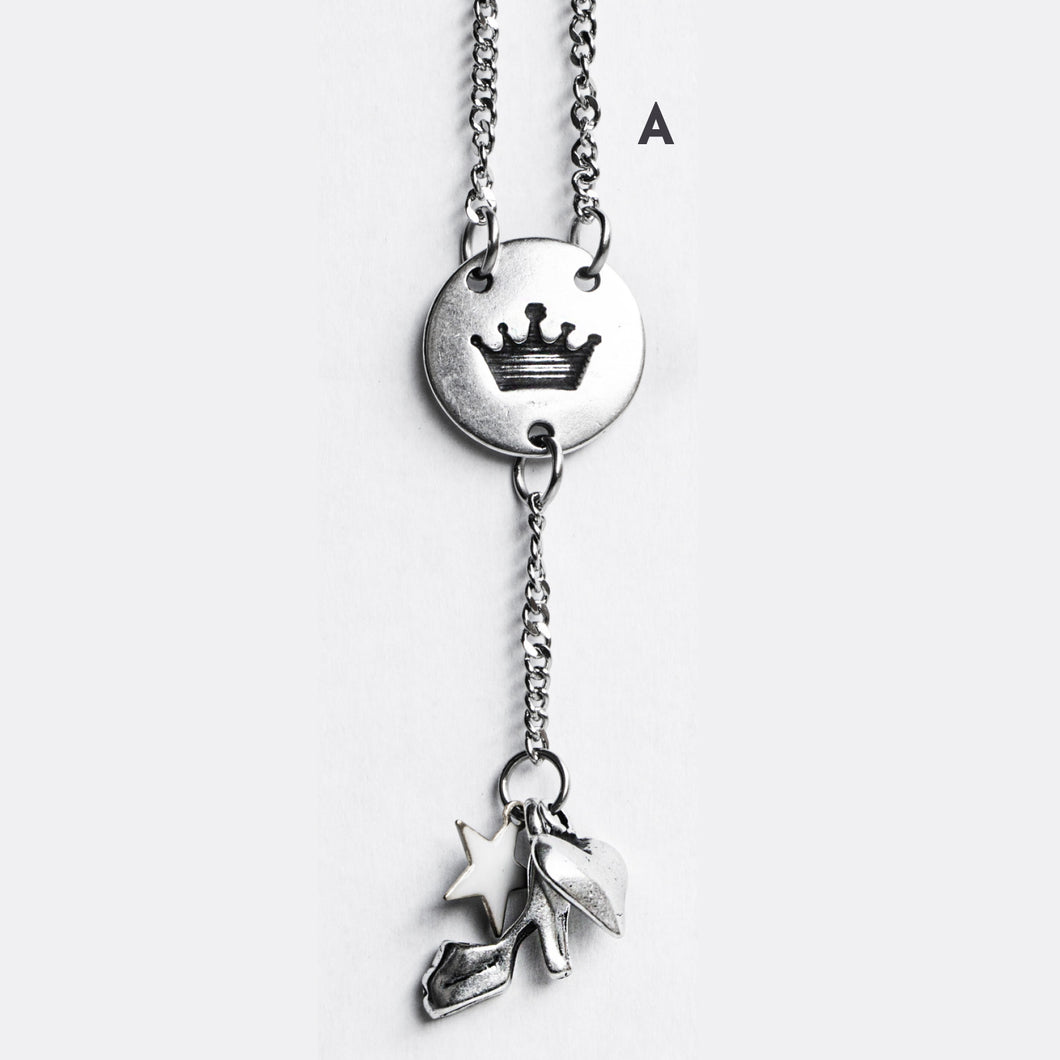 Collezione VENERE - Collane, bracciali e orecchini - DISPONIBILI IN VARI COLORI, è possibile scegliere l’abbinamento dei CHARMS con i simboli