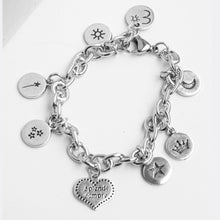Carica l&#39;immagine nel visualizzatore di Gallery, Collezione VENERE - Collane, bracciali e orecchini - DISPONIBILI IN VARI COLORI, è possibile scegliere l’abbinamento dei CHARMS con i simboli
